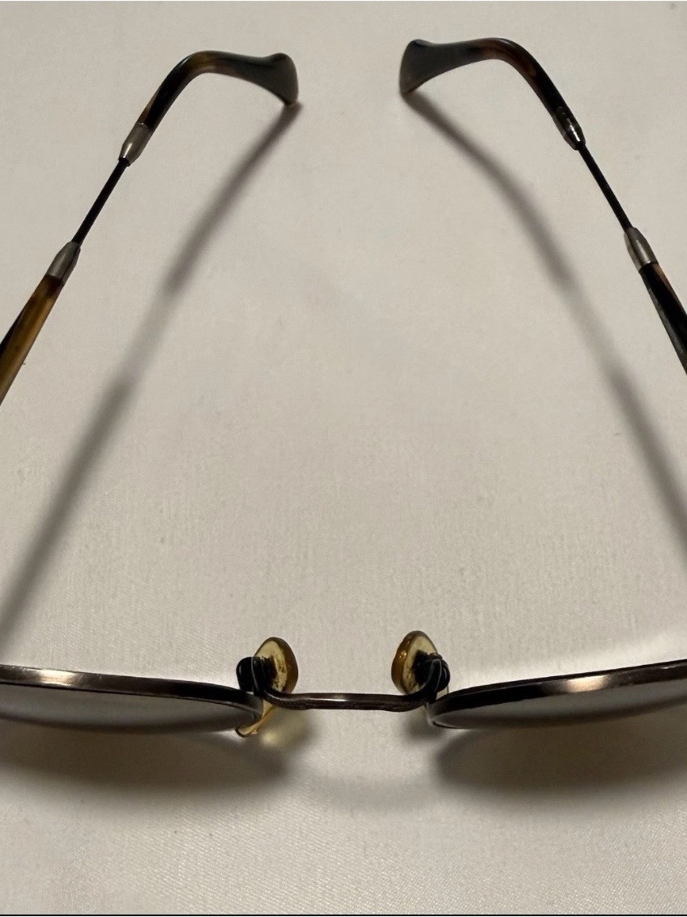 Vintage! 90s Dakota Smith Small Round Antique Bronze Sunglasses - Picture 6 of 6